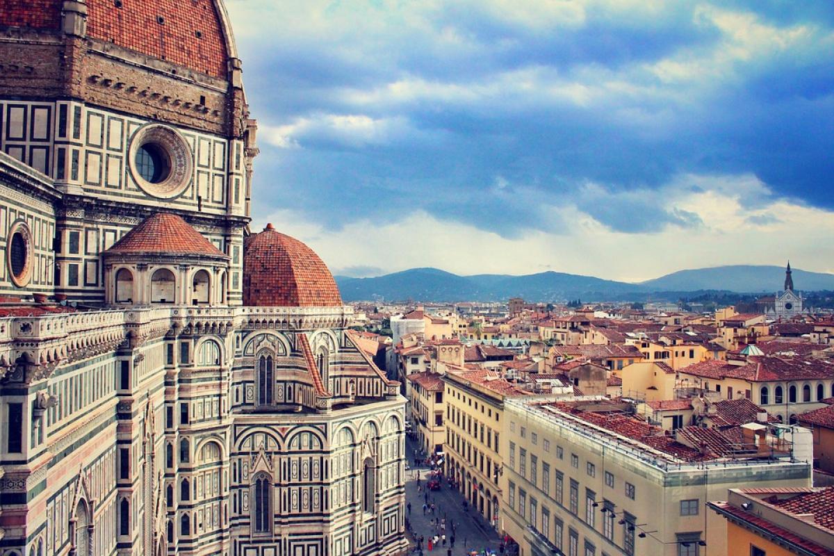 Vista città di Firenze