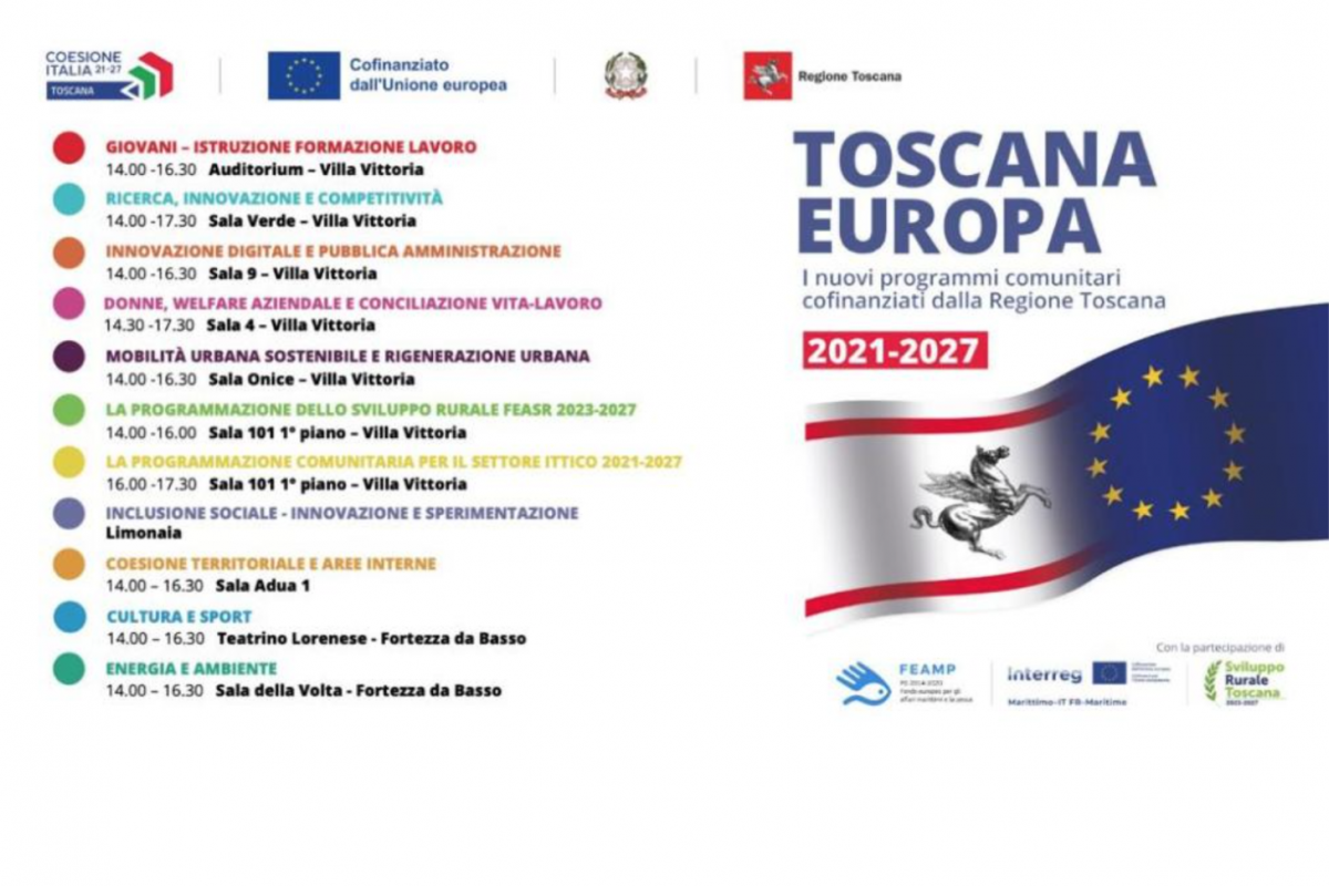 Toscana Europa nuovi programmi comunitari 