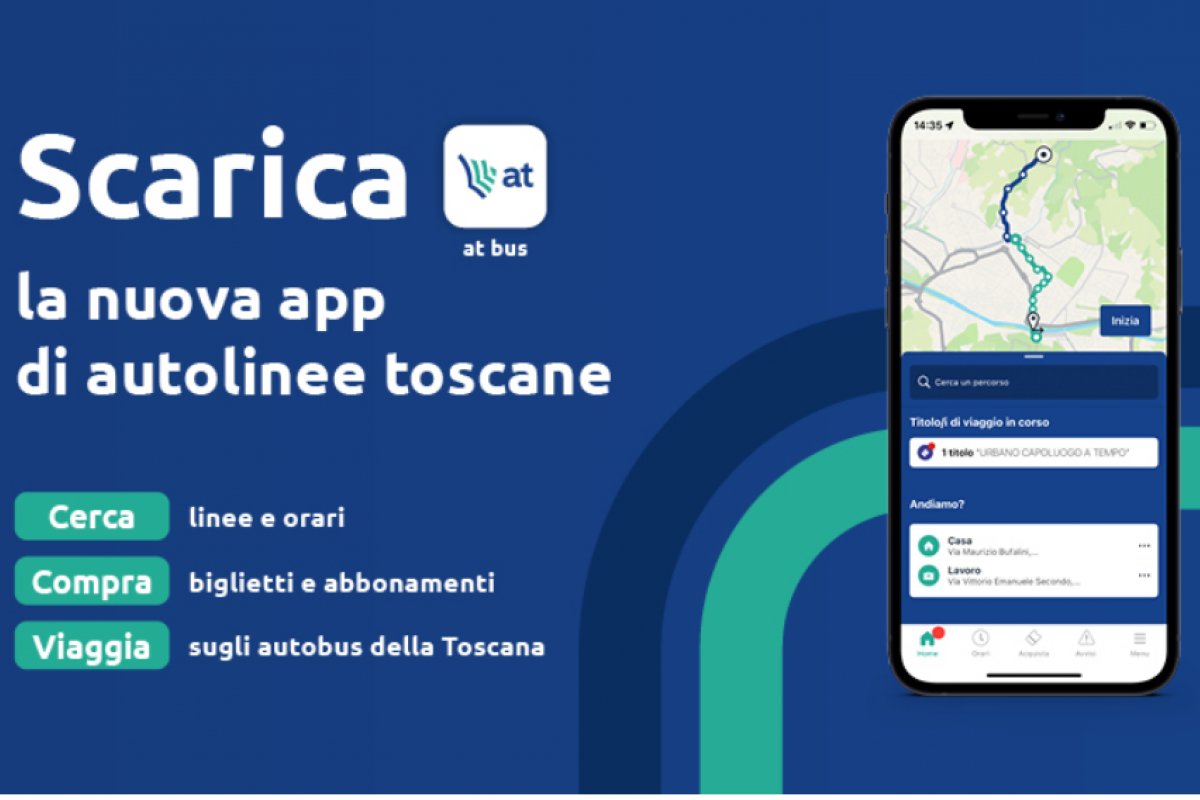 Nasce AT App di Autolinee Toscane