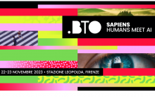 Locandina dell’evento BTO 2023 Sapiens