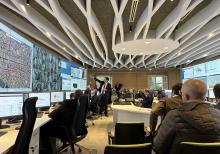 Inaugurazione smart city control room Firenze
