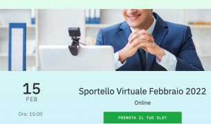 Sportello Virtuale imprese del  15 febbraio 2022