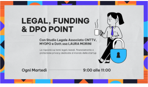 Locandina Legal, Funding & DPO Point