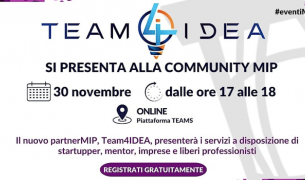Team4idea si presenta alla community MIP